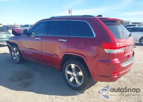 2015 Jeep Grand Cherokee Overland из США, поврежденный, VIN 1C4RJECG0FC220496